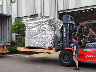 Verpackung und Versand