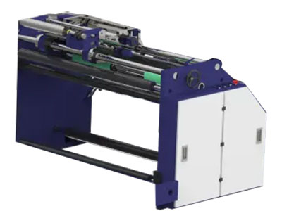 Blockbodenbeutelmaschine für Papierbeutel mit Haftklebeverschluss und Kordel- oder Flachhenkeln
